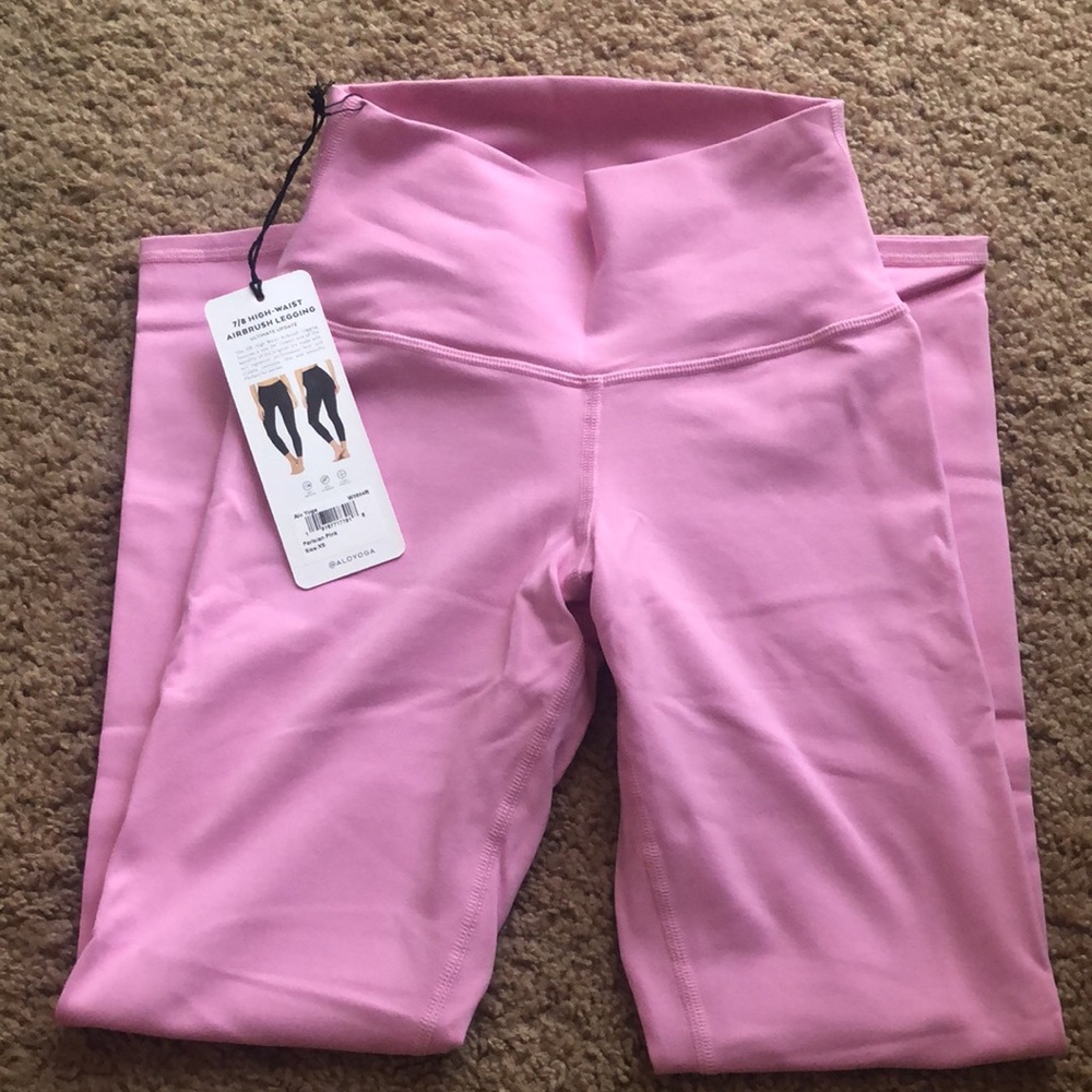 NWT Alo Yoga 7/8 High-Waist Airbrush Legging, XS